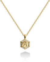 Moulin Diamonds Letter Necklace